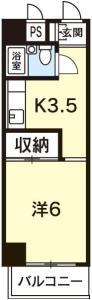 コーポアルピナ 406【間取図】 999999 (コーポアルピナＢ.jpg)